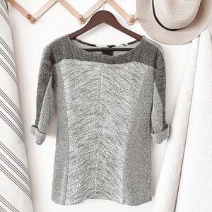 Anthropologie Dolan Gray Quarter Sleeve Sweater
